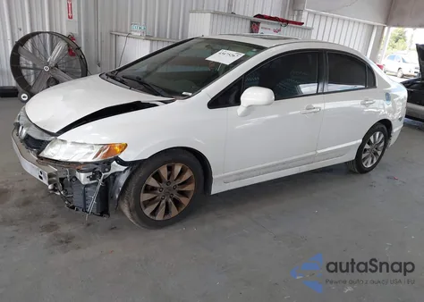 2009 Honda Civic Ex-L from USA, damaged, VIN 2HGFA16939H338540